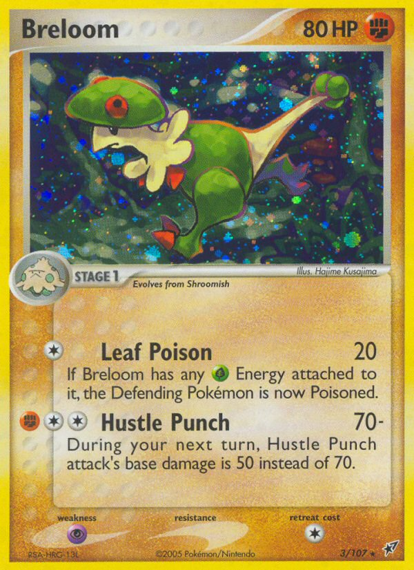 Breloom (3/107) [EX: Deoxys] | Dragon's Lair Comics and Fantasy Houston TX