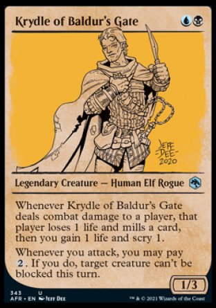 Krydle of Baldur's Gate (Showcase) [Dungeons & Dragons: Adventures in the Forgotten Realms] | Dragon's Lair Comics and Fantasy Houston TX