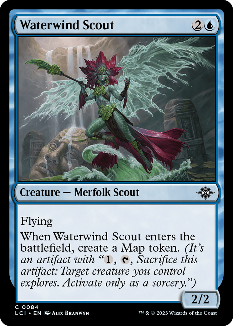 Waterwind Scout [The Lost Caverns of Ixalan] | Dragon's Lair Comics and Fantasy Houston TX