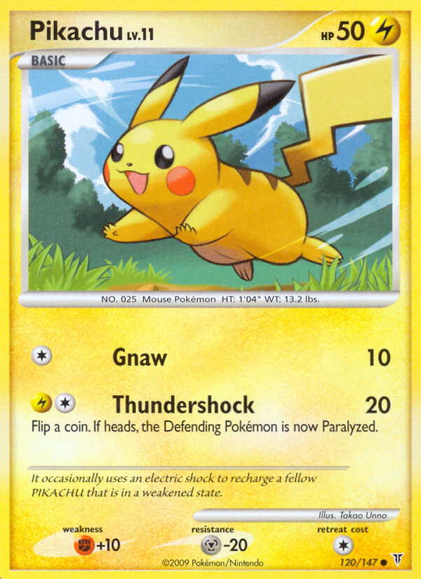 Pikachu (120/147) [Platinum: Supreme Victors] | Dragon's Lair Comics and Fantasy Houston TX