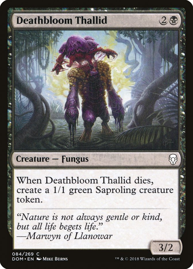 Deathbloom Thallid [Dominaria] | Dragon's Lair Comics and Fantasy Houston TX