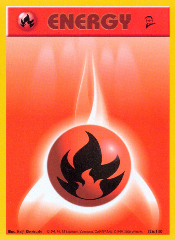 Fire Energy (126/130) [Base Set 2] | Dragon's Lair Comics and Fantasy Houston TX