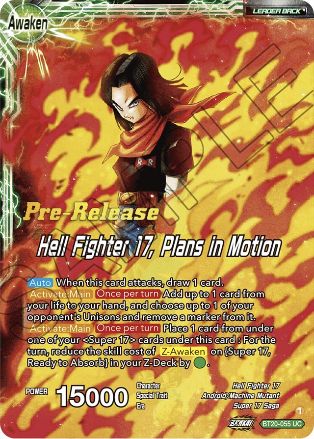 Android 20 & Dr. Myuu // Hell Fighter 17, Plans in Motion (BT20-055) [Power Absorbed Prerelease Promos] | Dragon's Lair Comics and Fantasy Houston TX