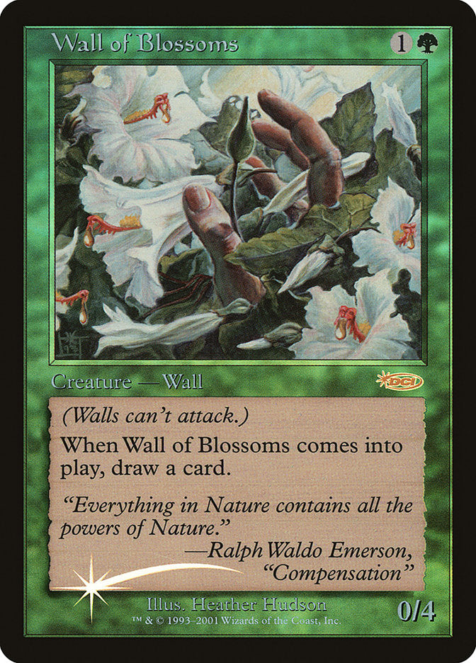 Wall of Blossoms [Friday Night Magic 2002] | Dragon's Lair Comics and Fantasy Houston TX