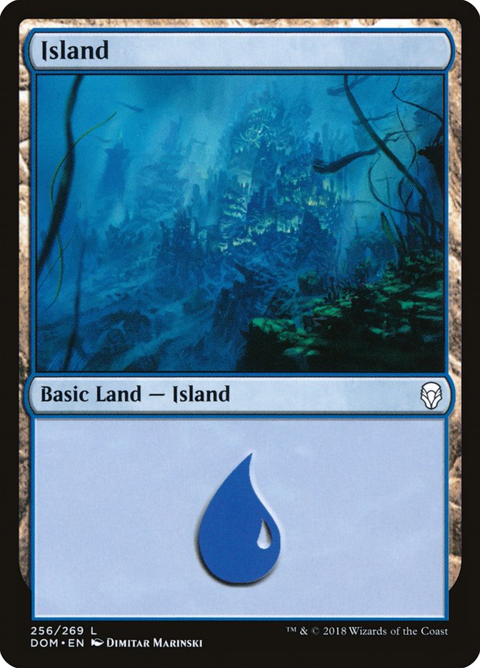 Island (256) [Dominaria] | Dragon's Lair Comics and Fantasy Houston TX