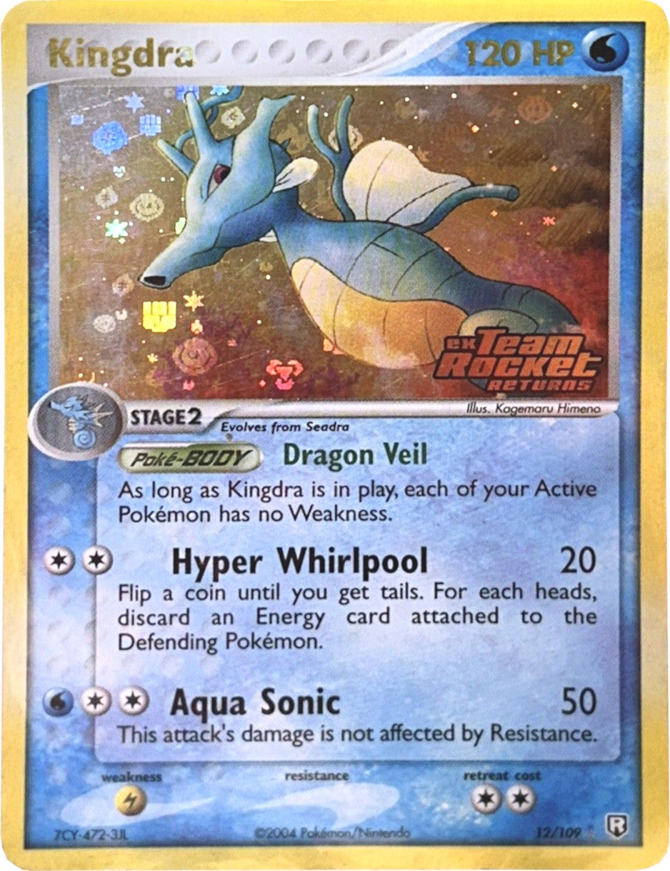 Kingdra (12/109) (Stamped) [EX: Team Rocket Returns] | Dragon's Lair Comics and Fantasy Houston TX