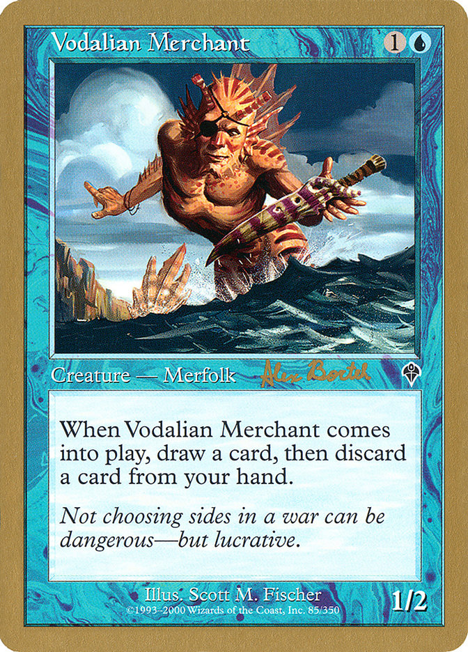 Vodalian Merchant (Alex Borteh) [World Championship Decks 2001] | Dragon's Lair Comics and Fantasy Houston TX