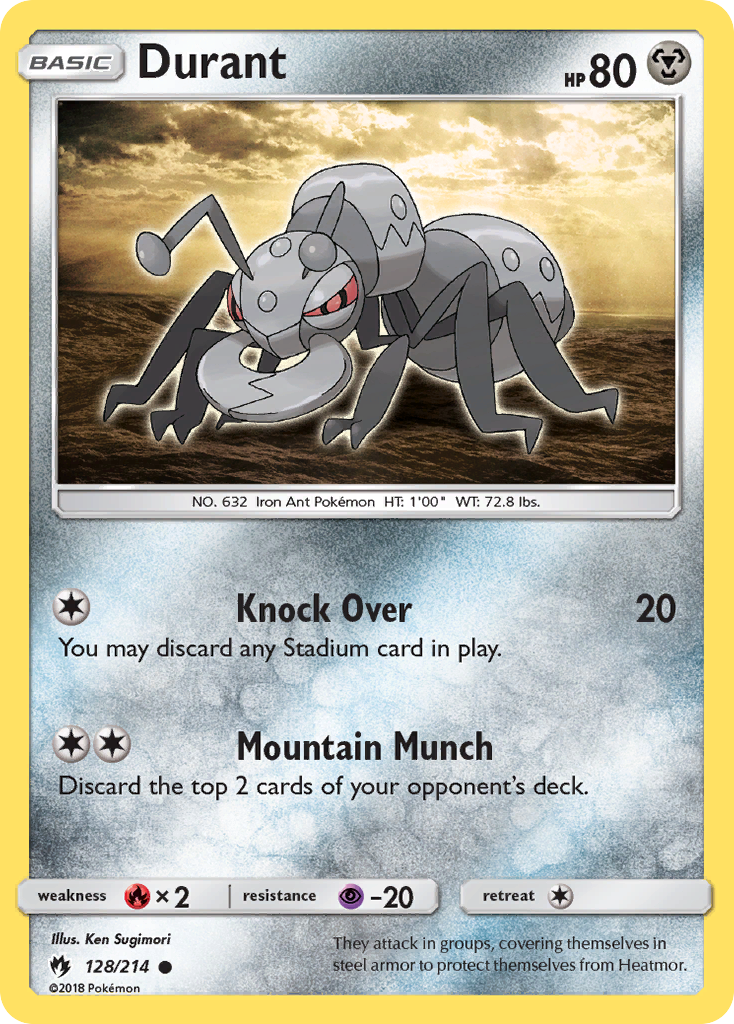 Durant (128/214) [Sun & Moon: Lost Thunder] | Dragon's Lair Comics and Fantasy Houston TX