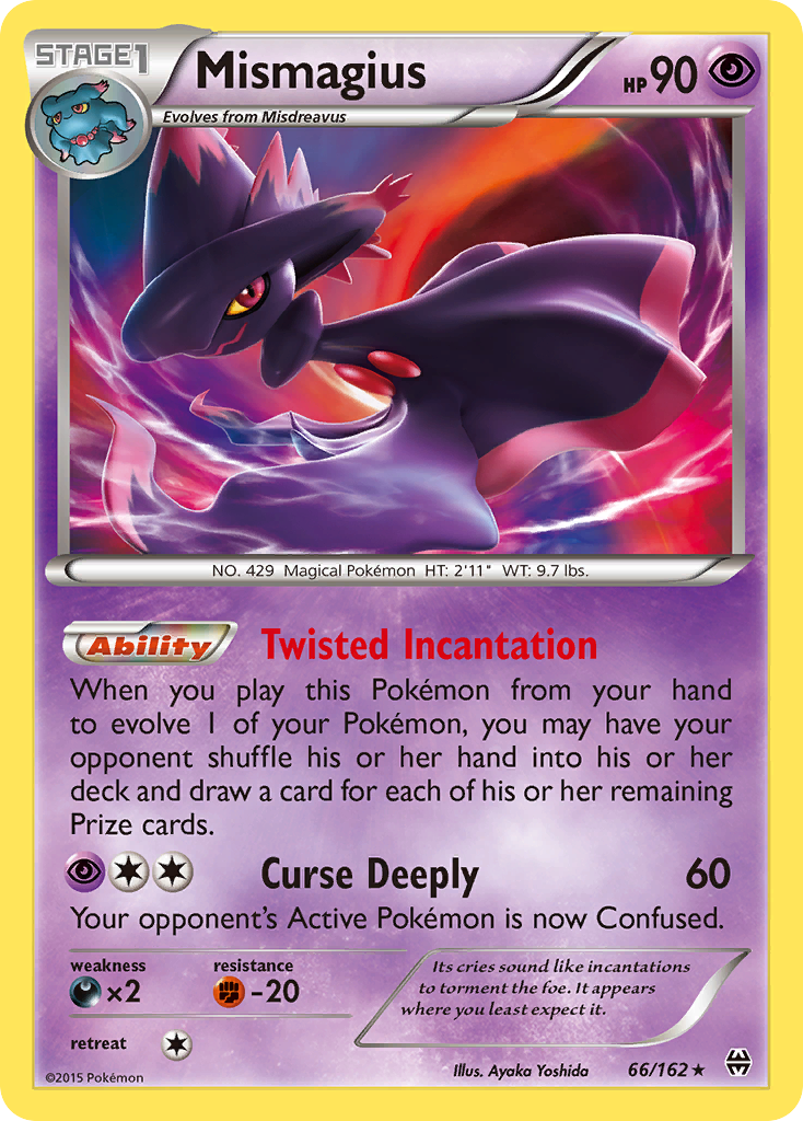 Mismagius (66/162) [XY: BREAKthrough] | Dragon's Lair Comics and Fantasy Houston TX