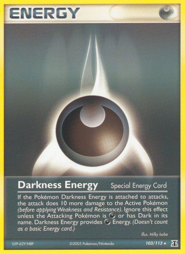 Darkness Energy (103/113) [EX: Delta Species] | Dragon's Lair Comics and Fantasy Houston TX