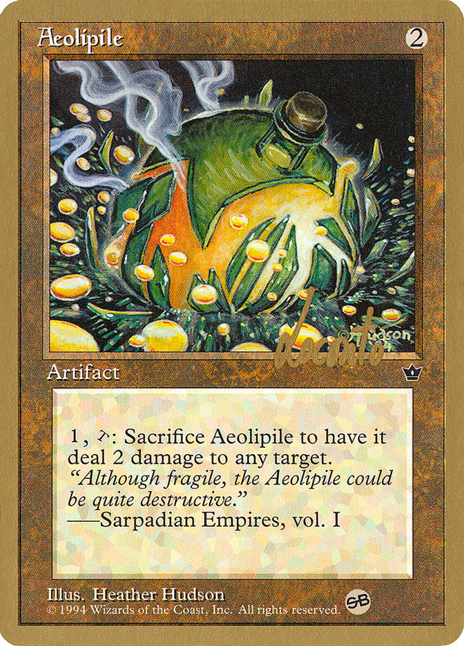 Aeolipile (Michael Loconto) (SB) [Pro Tour Collector Set] | Dragon's Lair Comics and Fantasy Houston TX