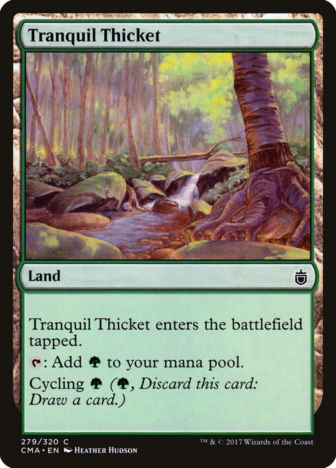 Tranquil Thicket [Commander Anthology] | Dragon's Lair Comics and Fantasy Houston TX