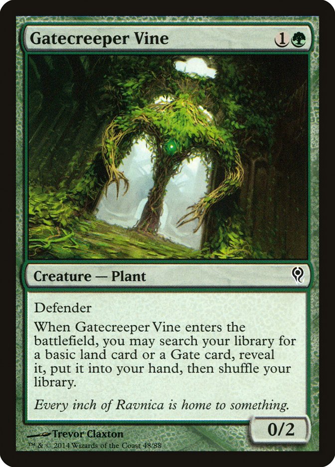 Gatecreeper Vine [Duel Decks: Jace vs. Vraska] | Dragon's Lair Comics and Fantasy Houston TX