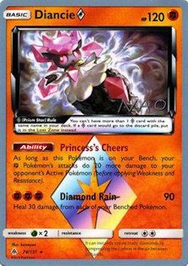 Diancie Prism Star (74/131) (Buzzroc - Naohito Inoue) [World Championships 2018] | Dragon's Lair Comics and Fantasy Houston TX