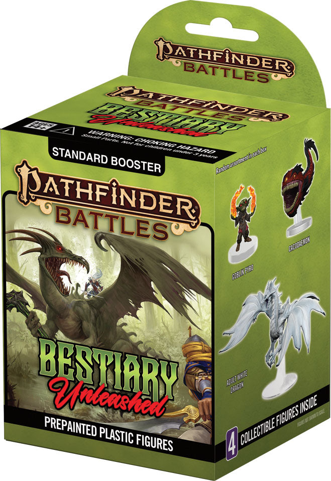 Wizkids Pathfinder Battles Bestiary Unleashed Booster Box (single, 8 per brick) | Dragon's Lair Comics and Fantasy Houston TX