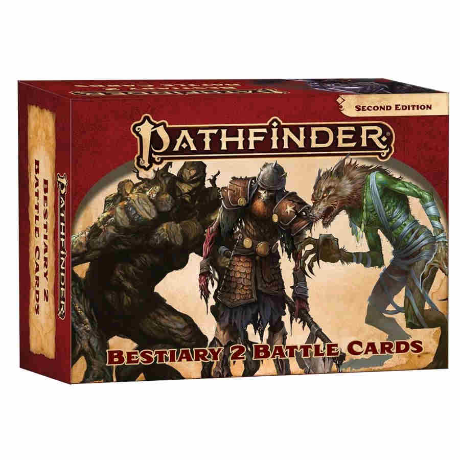 Pathfinder RPG 2nd Edition: Bestiary 2 Battle Cards | Dragon's Lair Comics and Fantasy Houston TX