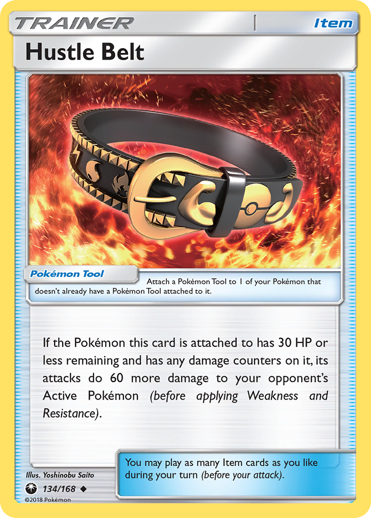 Hustle Belt (134/168) [Sun & Moon: Celestial Storm] | Dragon's Lair Comics and Fantasy Houston TX