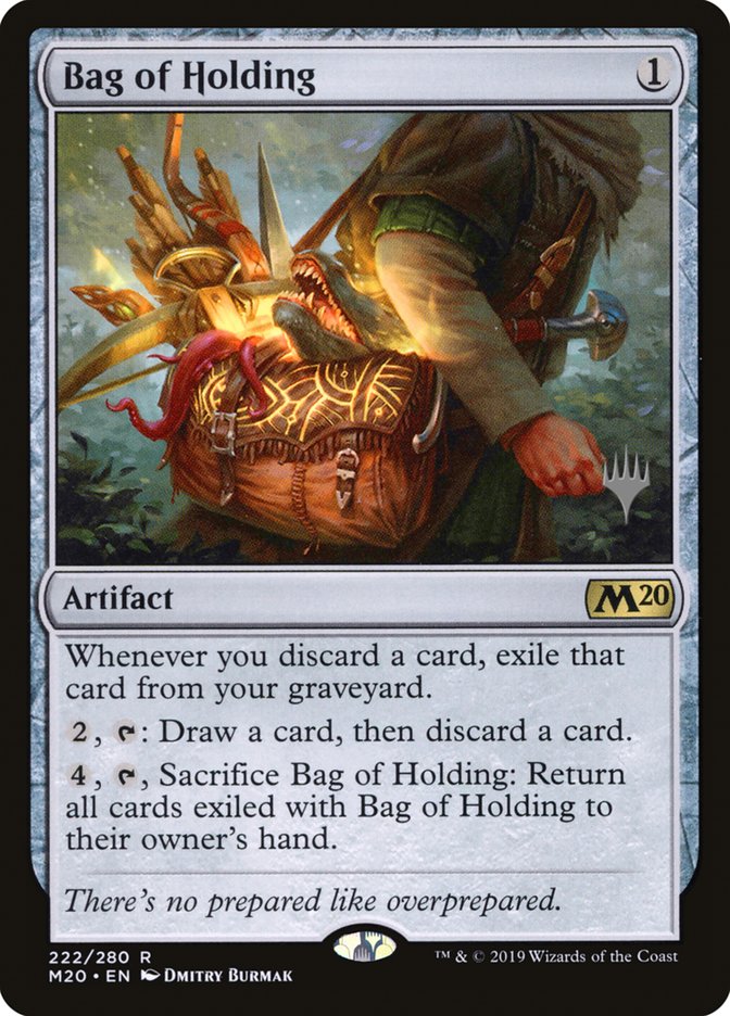 Bag of Holding (Promo Pack) [Core Set 2020 Promos] | Dragon's Lair Comics and Fantasy Houston TX