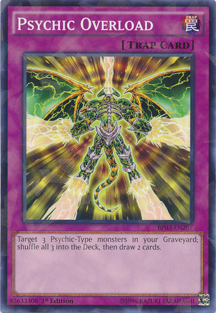 Psychic Overload [BP03-EN207] Shatterfoil Rare | Dragon's Lair Comics and Fantasy Houston TX