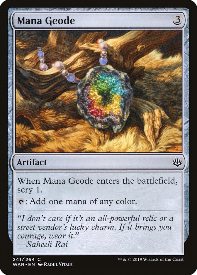 Mana Geode [War of the Spark] | Dragon's Lair Comics and Fantasy Houston TX