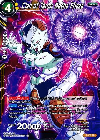 Clan of Terror Mecha Frieza (Alternate Art) (P-008) [Special Anniversary Set] | Dragon's Lair Comics and Fantasy Houston TX