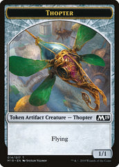 Knight // Thopter Double-Sided Token (Game Night) [Core Set 2019 Tokens] | Dragon's Lair Comics and Fantasy Houston TX