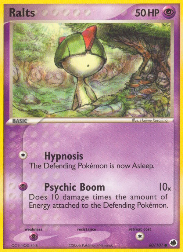 Ralts (60/101) [EX: Dragon Frontiers] | Dragon's Lair Comics and Fantasy Houston TX