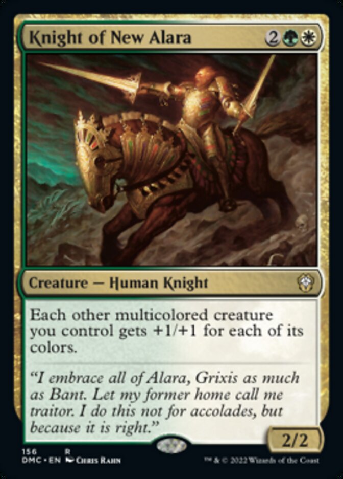 Knight of New Alara [Dominaria United Commander] | Dragon's Lair Comics and Fantasy Houston TX