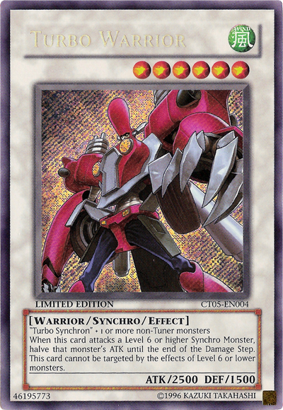 Turbo Warrior [CT05-EN004] Secret Rare | Dragon's Lair Comics and Fantasy Houston TX