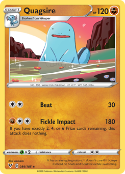 Quagsire (084/185) [Sword & Shield: Vivid Voltage] | Dragon's Lair Comics and Fantasy Houston TX