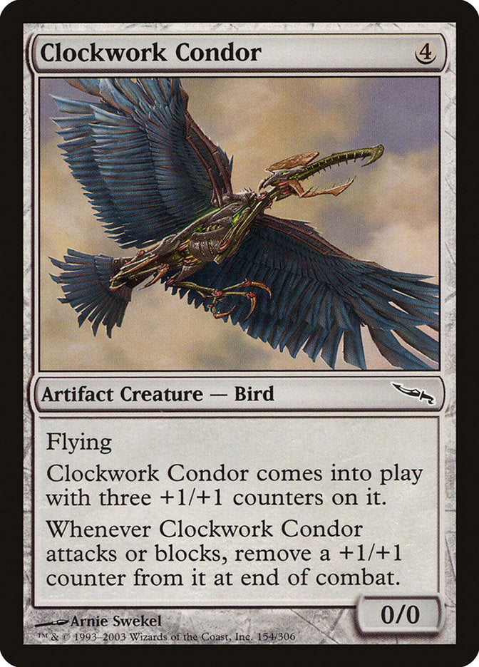 Clockwork Condor [Mirrodin] | Dragon's Lair Comics and Fantasy Houston TX