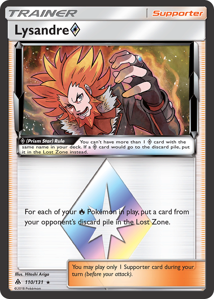 Lysandre (110/131) (Prism Star) [Sun & Moon: Forbidden Light] | Dragon's Lair Comics and Fantasy Houston TX