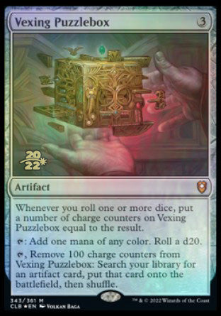 Vexing Puzzlebox [Commander Legends: Battle for Baldur's Gate Prerelease Promos] | Dragon's Lair Comics and Fantasy Houston TX