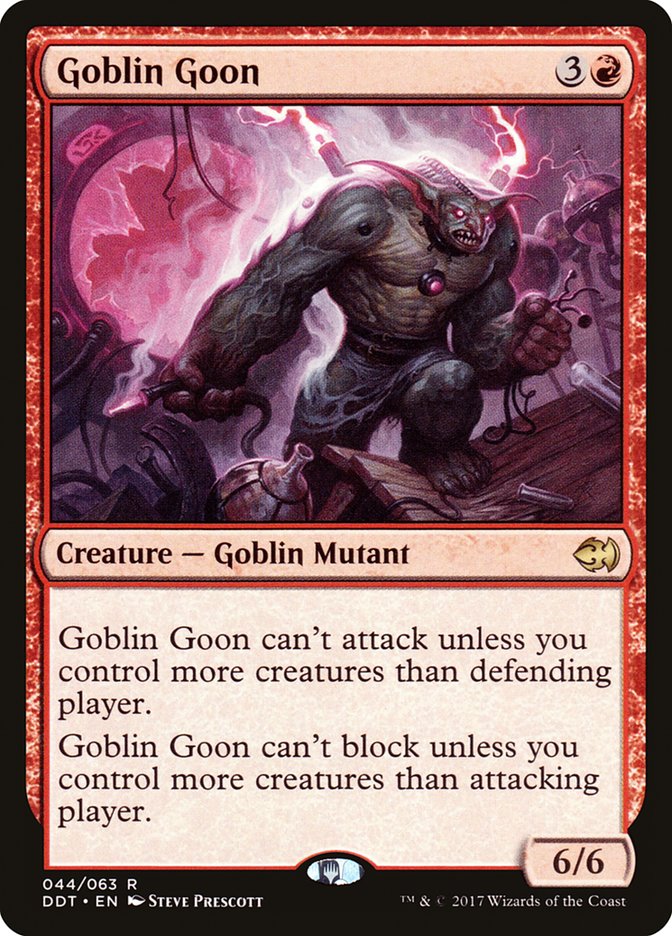 Goblin Goon [Duel Decks: Merfolk vs. Goblins] | Dragon's Lair Comics and Fantasy Houston TX