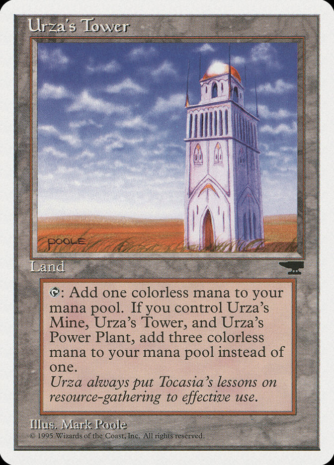 Urza's Tower (Plains) [Chronicles] | Dragon's Lair Comics and Fantasy Houston TX