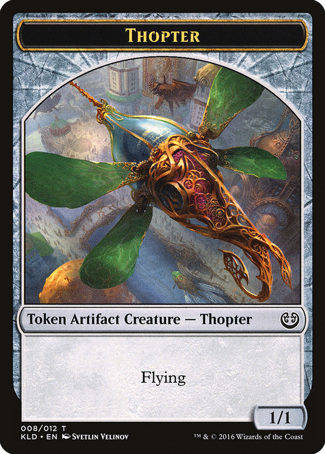 Thopter Token (008/012) [Kaladesh Tokens] | Dragon's Lair Comics and Fantasy Houston TX