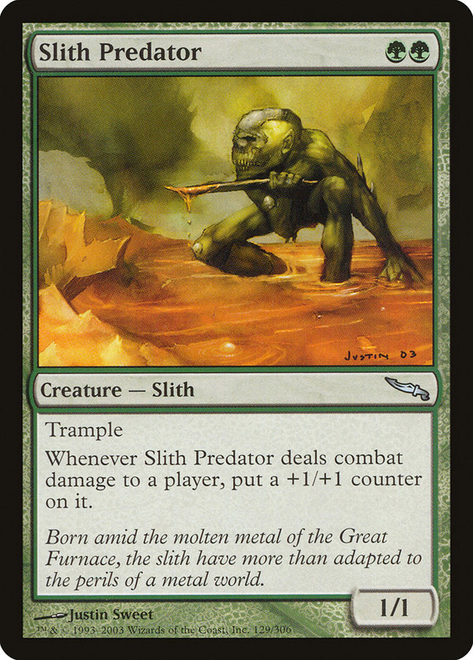 Slith Predator [Mirrodin] | Dragon's Lair Comics and Fantasy Houston TX