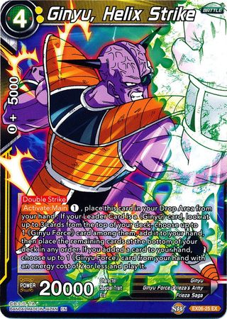 Ginyu, Helix Strike (EX06-25) [Special Anniversary Set] | Dragon's Lair Comics and Fantasy Houston TX