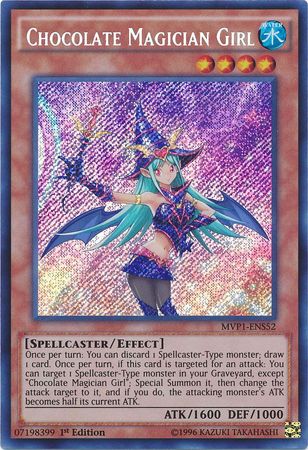 Chocolate Magician Girl [MVP1-ENS52] Secret Rare | Dragon's Lair Comics and Fantasy Houston TX