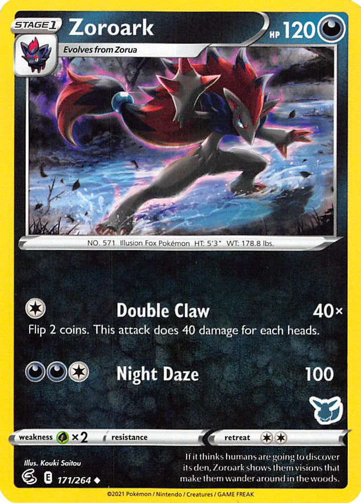 Zoroark (171/264) (Eevee Deck) [Battle Academy 2022] | Dragon's Lair Comics and Fantasy Houston TX