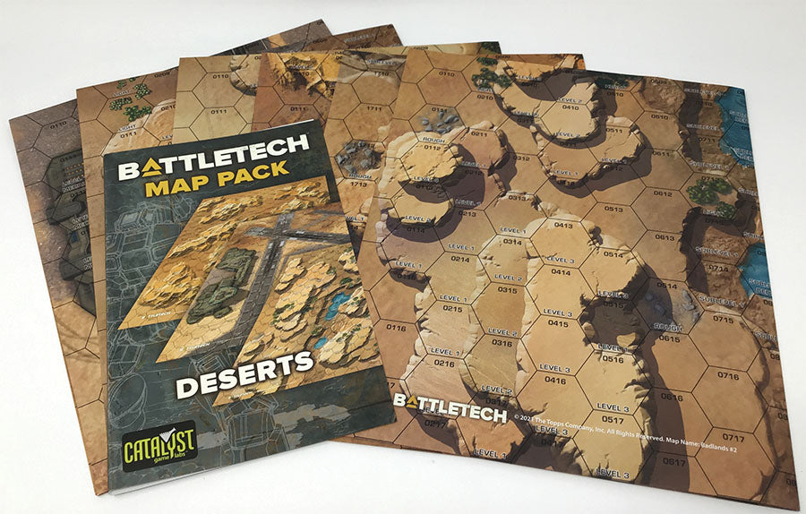 Battletech: Deserts Map Pack | Dragon's Lair Comics and Fantasy Houston TX