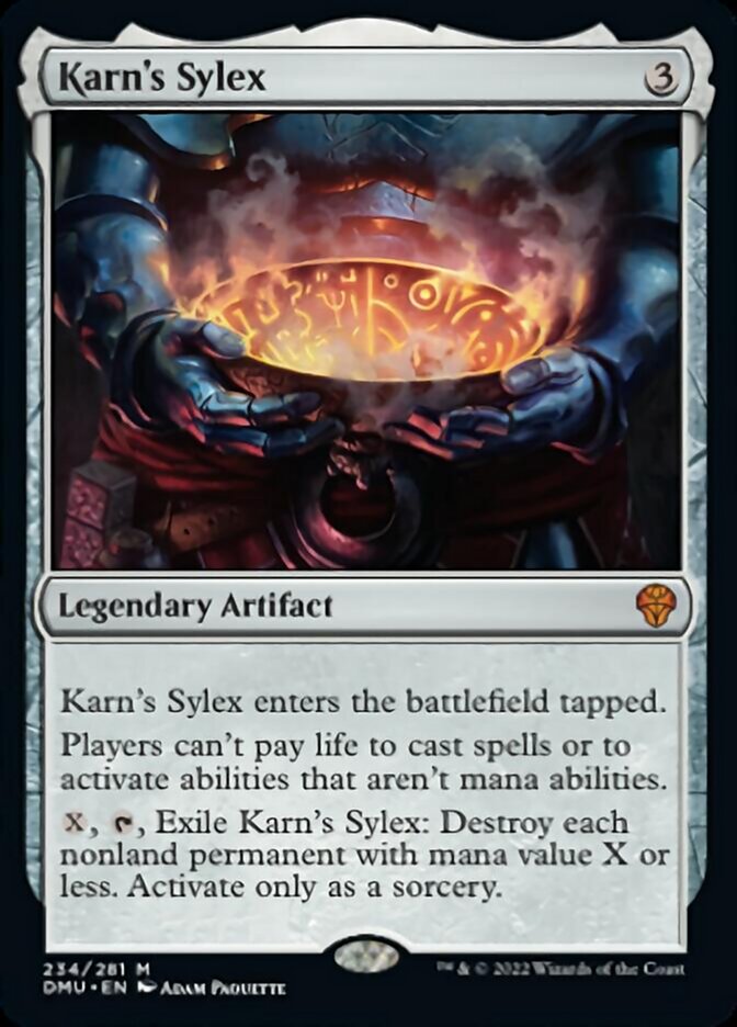 Karn's Sylex [Dominaria United] | Dragon's Lair Comics and Fantasy Houston TX