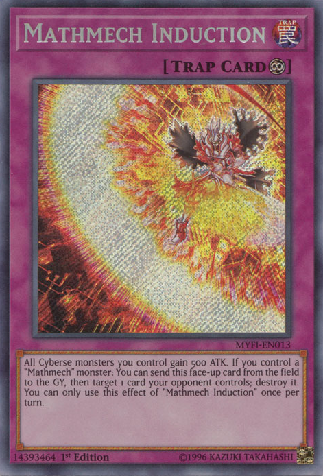 Mathmech Induction [MYFI-EN013] Secret Rare | Dragon's Lair Comics and Fantasy Houston TX