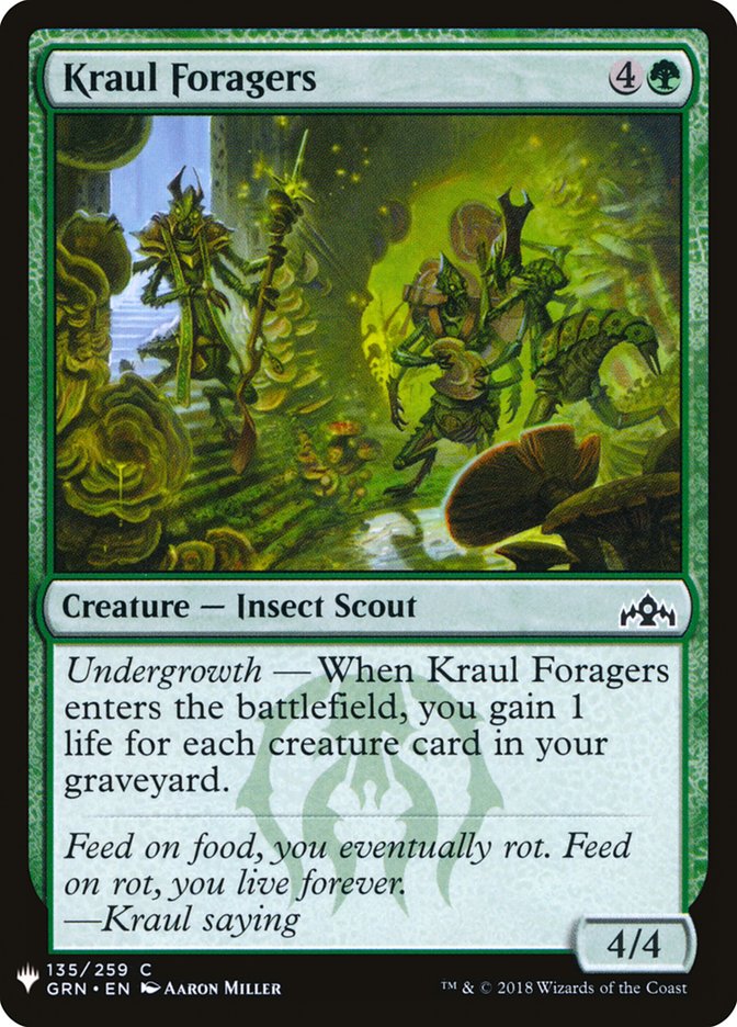 Kraul Foragers [Mystery Booster] | Dragon's Lair Comics and Fantasy Houston TX