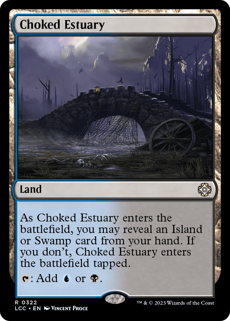 Choked Estuary [The Lost Caverns of Ixalan Commander] | Dragon's Lair Comics and Fantasy Houston TX