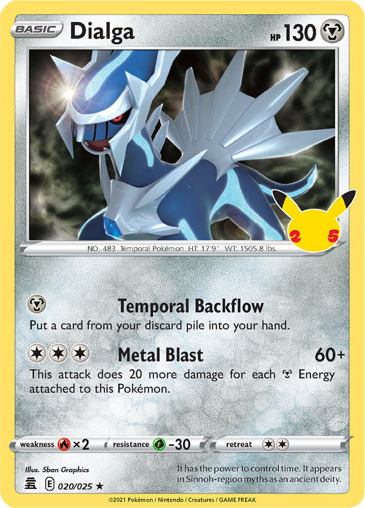 Dialga (020/025) [Celebrations: 25th Anniversary] | Dragon's Lair Comics and Fantasy Houston TX