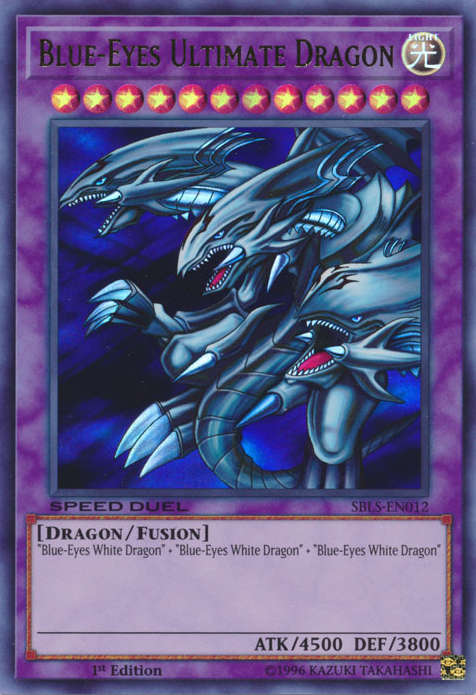 Blue-Eyes Ultimate Dragon [SBLS-EN012] Ultra Rare | Dragon's Lair Comics and Fantasy Houston TX