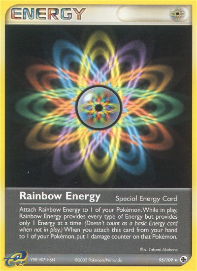 Rainbow Energy (95/109) [EX: Ruby & Sapphire] | Dragon's Lair Comics and Fantasy Houston TX