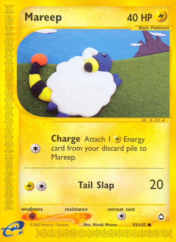 Mareep (93/147) [Aquapolis] | Dragon's Lair Comics and Fantasy Houston TX