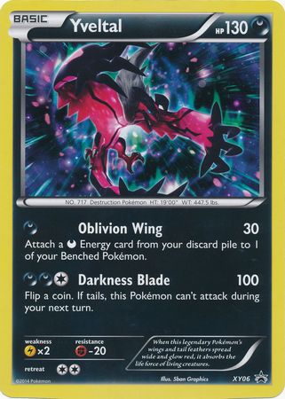 Yveltal (XY06) (Jumbo Card) [XY: Black Star Promos] | Dragon's Lair Comics and Fantasy Houston TX